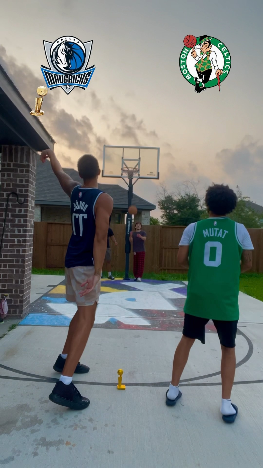 Luka vs Tatum NBA FINALS SPOILER!