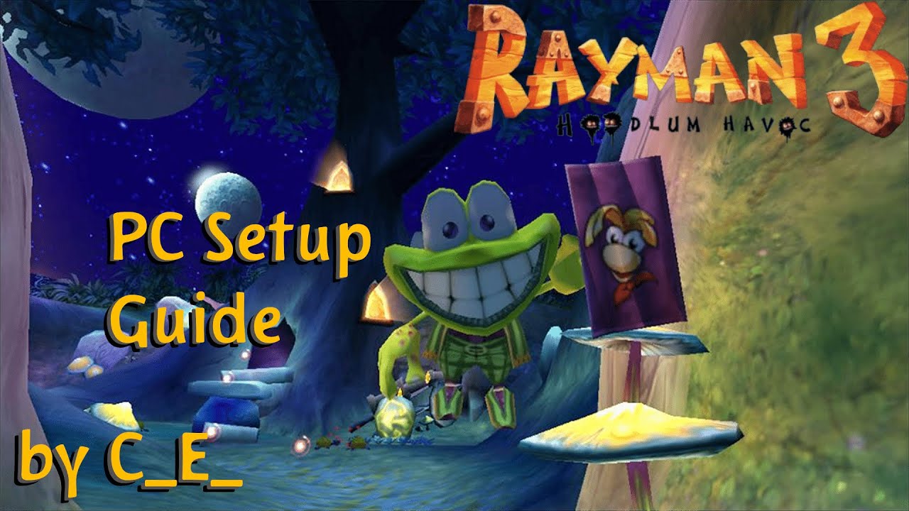 Rayman 3 (GOG.com version) full setup guide on PC - YouTube