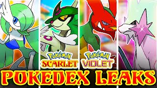 400+ POKEDEX & ALL Forms in Pokemon Scarlet & Violet LEAKS!? 