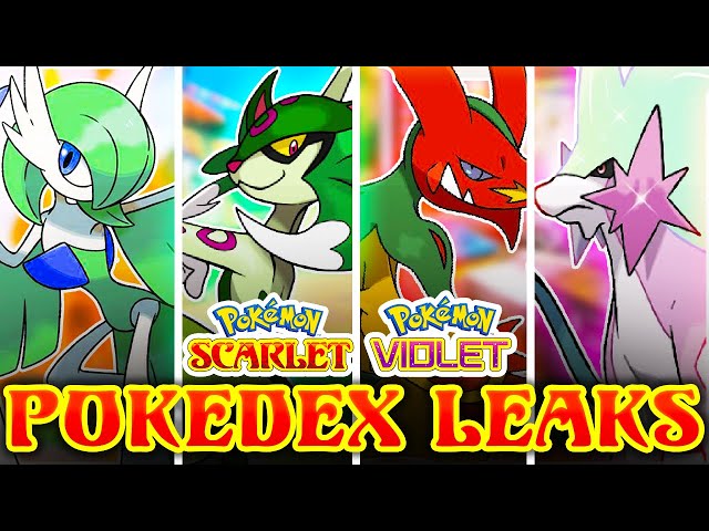 400+ POKEDEX & ALL Forms in Pokemon Scarlet & Violet LEAKS!? 