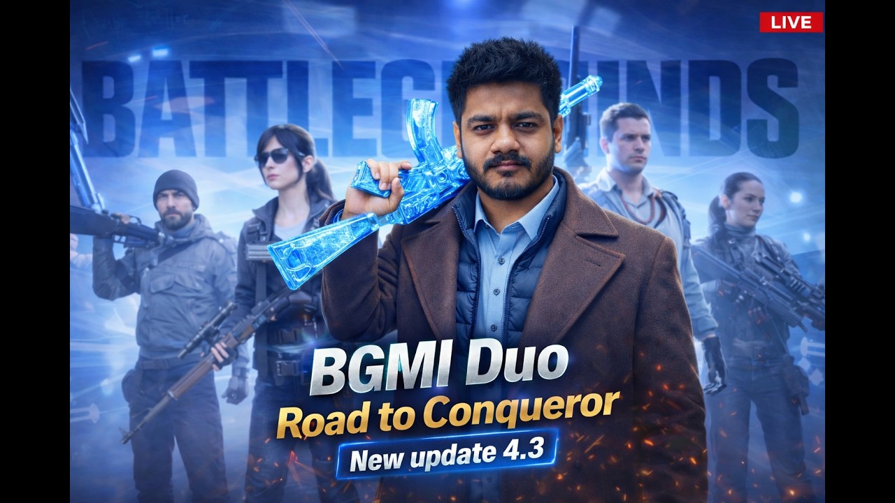 BGMI LIVE 🔴 Intense Duo Matches | Road to Conqueror - YouTube