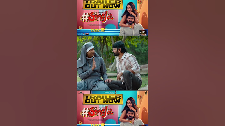 #Single​ Trailer | #SingleOnMay9th​ | Sree Vishnu, Ketika, Ivana | Allu Aravind | Caarthick Raju