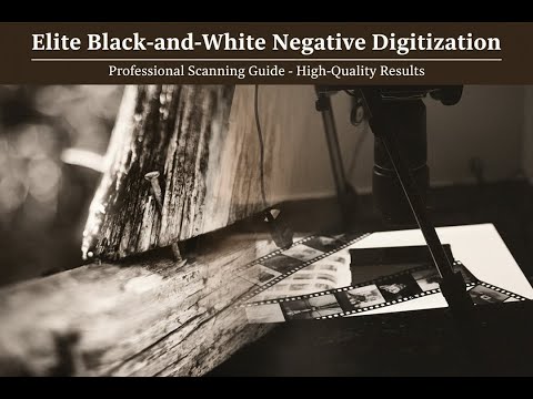 Elite Black-and-White Negative Digitization