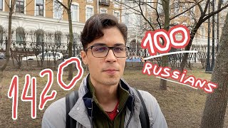 Do you feel guilty? 100 Russians.