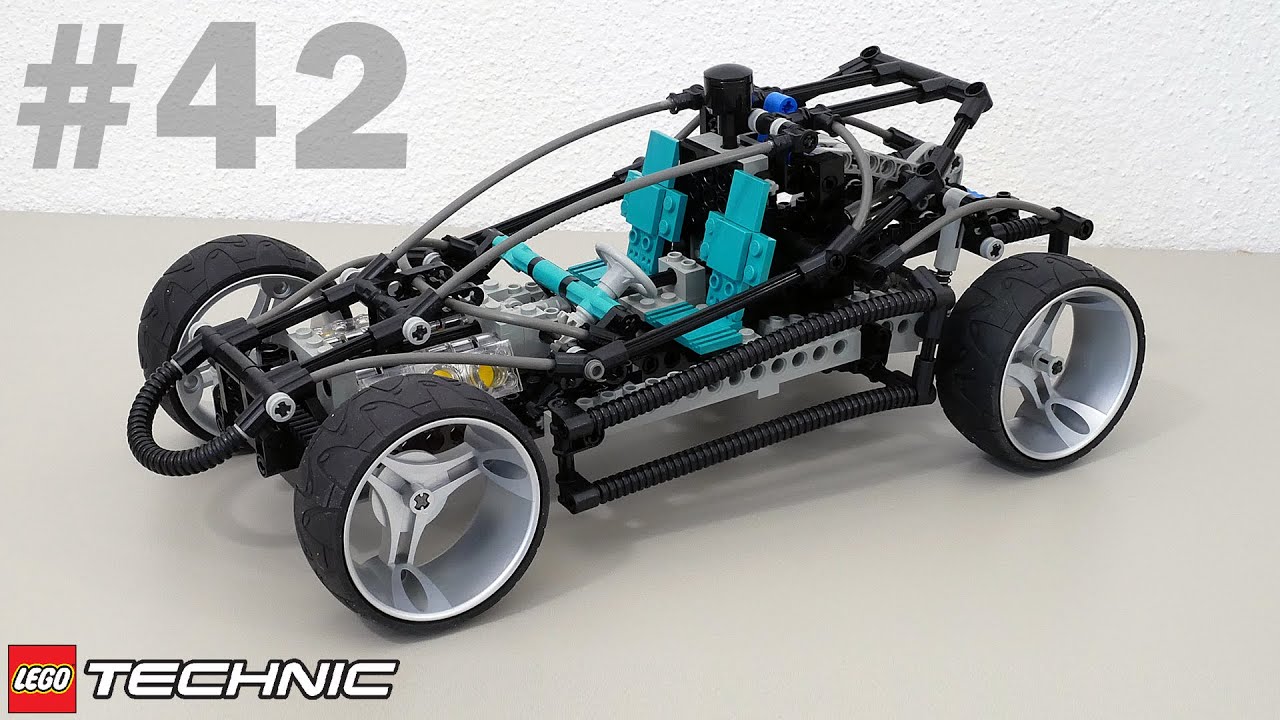 Сверхзвуковая Тачка ЛЕГО Техник 8432 1998 года: Легенды LEGO Technic – Обзор 42