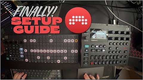 How to Set Up an Oxi One Sequencer, Digitakt/digitone and @bitwig !