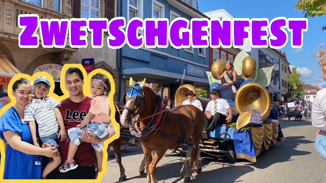 Bühl Zwetschgenfest 2022 Plum Festival Parade RAW Video Filipino