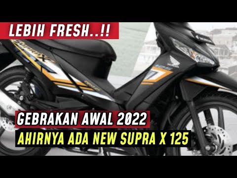 Supra x 125 terbaru 2022