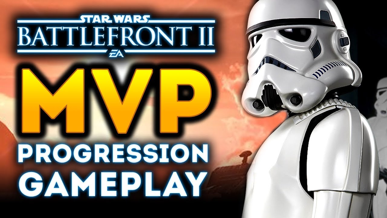 MVP Progression Gameplay! How Much XP Do You Gain? Rank Up on Bespin! - Star Wars Battlefront 2