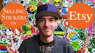 How to Start an Etsy Sticker shop that makes $100,000 Per Year