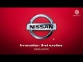 Nissan, Innovation that excites logo (w/ my voice)