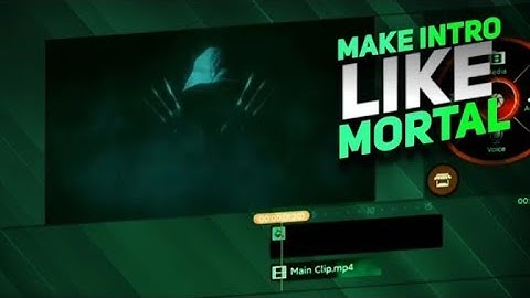 Gaming Logo Intro Like Mortal || Using Kinemaster And PixelLab ||