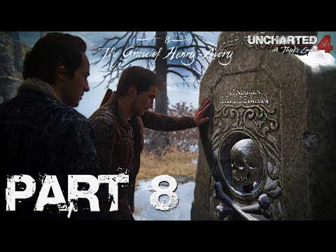Uncharted 4 A Thief's End Walkthrough Gameplay Part 8 - The Grave of Henry Avery
