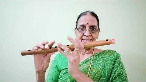Basic gamakas exercise 2.Free carnatic flute on line tutorial. video 127.