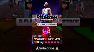 adam chala velentine manane love story @FreeFireIndiaOfficial freefire lovestory gaming shorts
