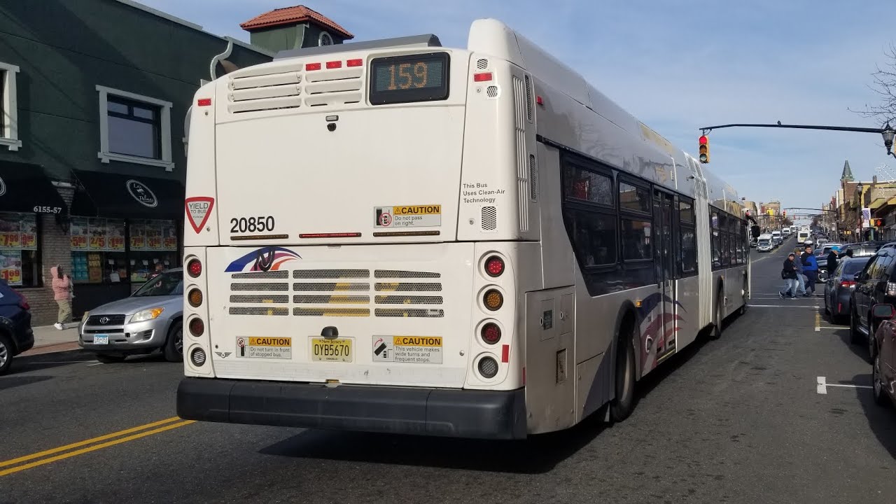 NJ Transit 159 Fairview NJ Transit Garage (𝐍𝐅𝐈 𝐗𝐃𝟔𝟎 𝟐𝟎𝟖𝟓𝟎) YouTube
