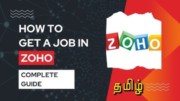 How to Crack Zoho Interview? 🚀 |  Complete Guide 😎 | Tamil