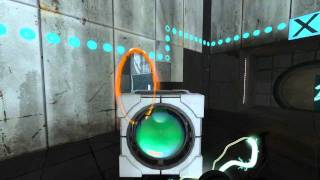 Portal 2 Walkthrough Hd (Chapter 2 - Level 8) Прохождение