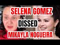 Selena Gomez DRAGS Mikayla Nogueira again