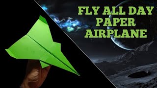 Fly all day , how to fold the paper rocket , Make the paper airplane fly fast