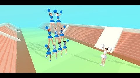 Cheerleader Run 3D - All Levels Gameplay Android,IOS (Levels 31-32)