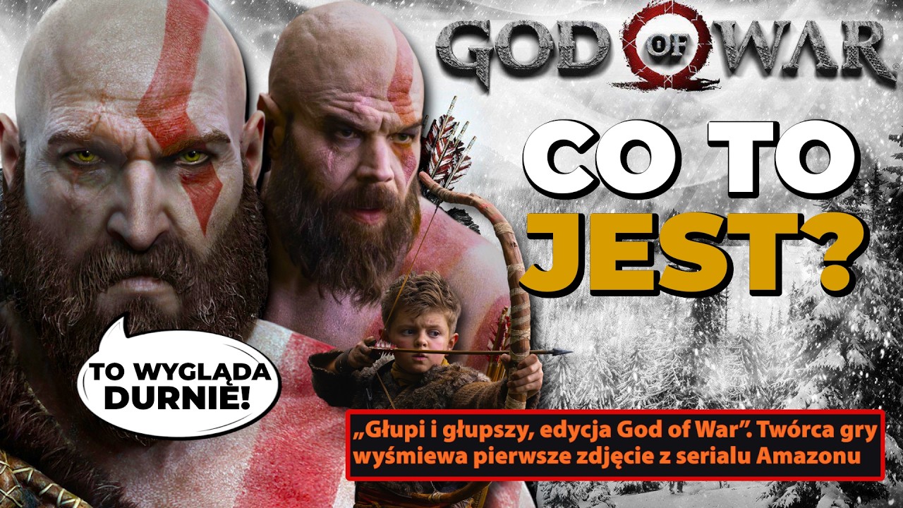 CO TO MA BYĆ?! Kratos s*ający w lesie i serialowy GOD OF WAR W OGNIU SPOREJ KRYTYKI