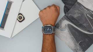 Apple Watch Ultra (Blue Trail Loop) - ASMR Unboxing by Safwaan 35,462 views 1 year ago 2 minutes, 43 seconds