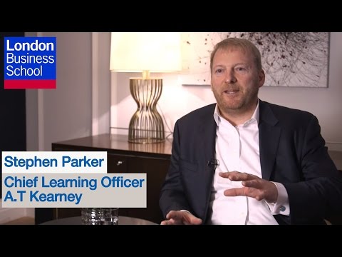 Insights from Stephen Parker, Chief Learning Officer, A.T. Kearney