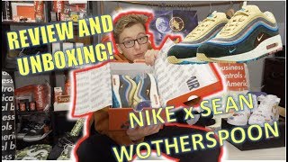 NIKE SEAN WOTHERSPOON 97\/1 UNBOXING |  ON FEET REVIEW AND HOW TO WEAR THEM!