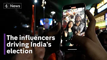 India’s ‘YouTube election’: Influencers enlisted to mobilise youth vote