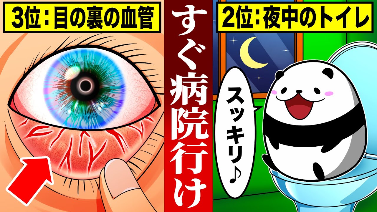 【日本人急増中】腎臓病になる人のサイン6選【アニメ】