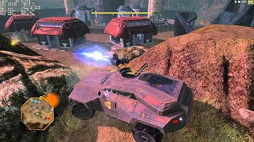 Red Faction  Guerilla : Destroy EDF base!!