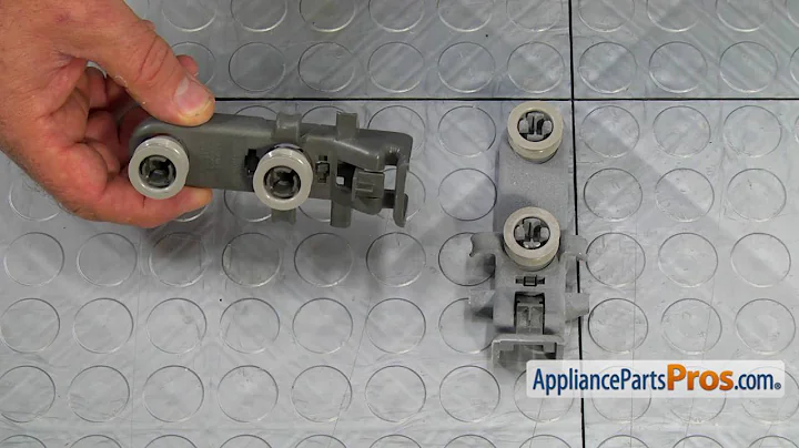How To: Whirlpool/KitchenAid/Maytag Upper Dishrack Wheel Assembly WPW10350401