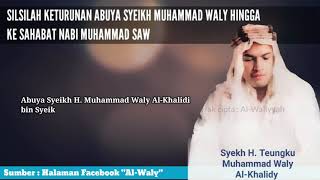 Download lagu Berikut Silsilah Nasab Keturunan Abuya Syeikh Muhammad Waly Hingga Sahabat Nabi Mp3 Video Mp4