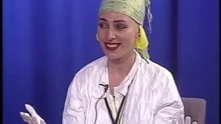 Жанна Агузарова на американском ток-шоу (1996)