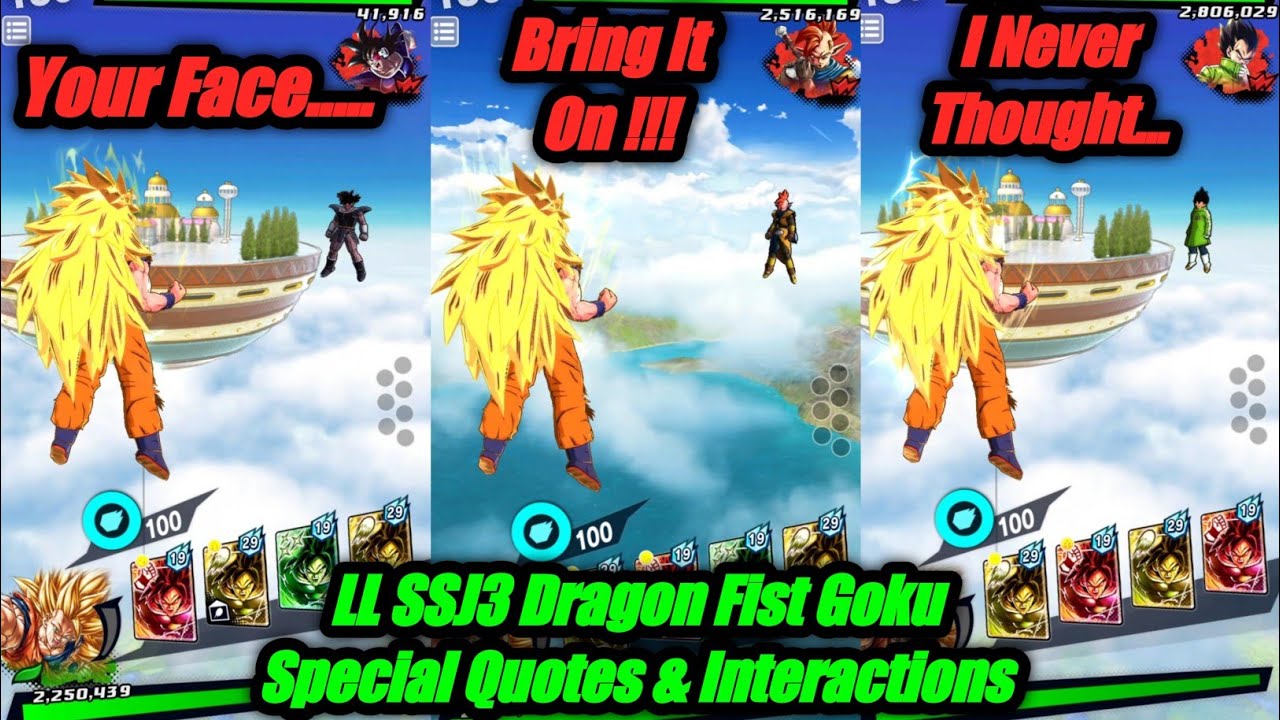 SP LL Super Saiyan 3 Goku (Dragon Fist) (Green)