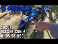 Así se ve una SUZUKI GIXXER 150 con 4 años de uso!