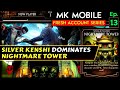 Destroying Nightmare Tower with SILVER KENSHI! MK Mobile Fresh Account Series Ep. 13.