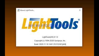 LightTools 9.1 for win10 64bit,the newest version 2020 release.