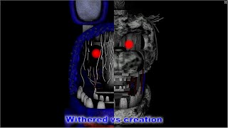 [SFM FNAF fight] Withered vs Creation