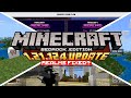 NEW Minecraft Bedrock 1.21.124 Update! Realms are Fixed?