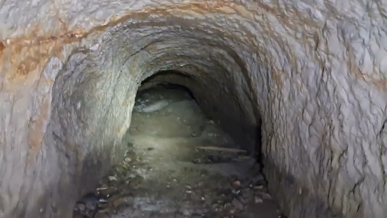 Another old 1800s mine. This one is a haulage adit. Still can see pick marks on the ribs/ walls.