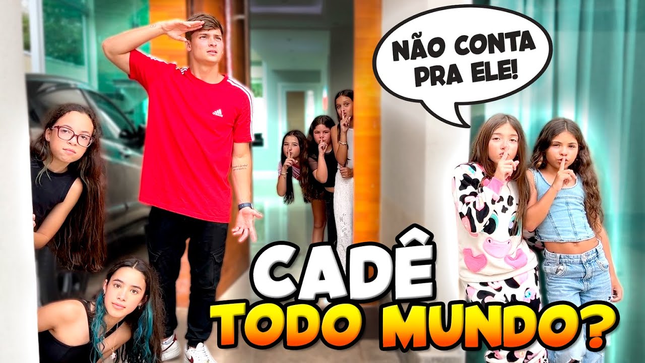 DESAFIO DO PIQUE ESCONDE NA MANSÃO SCRIBEL • Gigica Miranda •