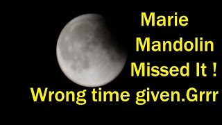 Marie Mandolin ~  Mixed Up Time on News All I got