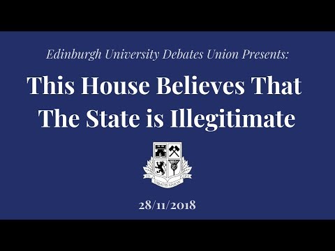 This House Believes That the State is Illegitimate