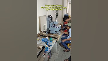 Máy chạm khắc đá quý và ngọc tự động #maychamkhacdatudong #maycnckhacda #maycnckhacngoc #maykhacda