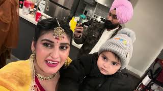 First lohri in canada....full enjoy🔥🔥