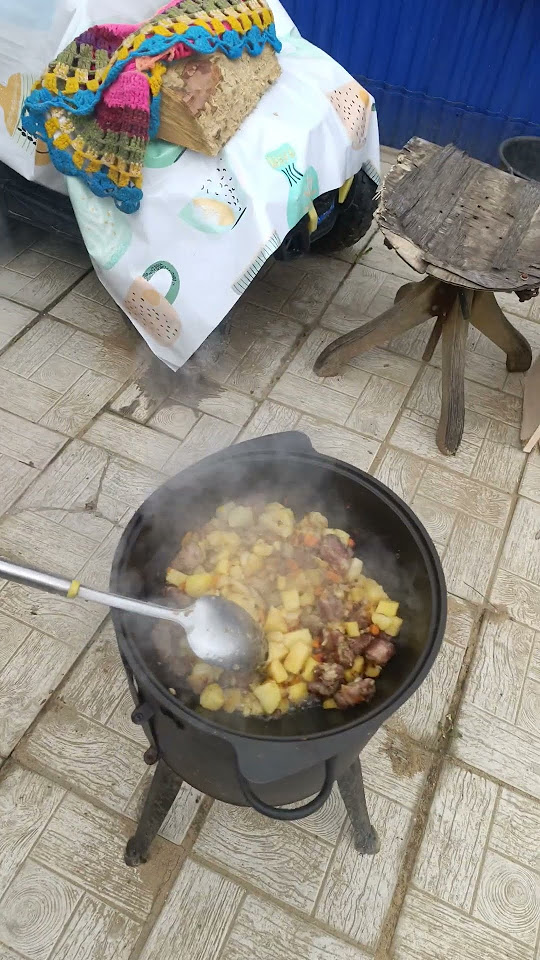 Кортошка с мясом - YouTube