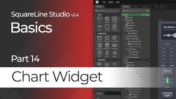 Chart Widget | Basics Tutorial #14 | SquareLine Studio