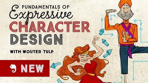 Trailer: Fundamentals of Expressive Character Design with Wouter Tulp